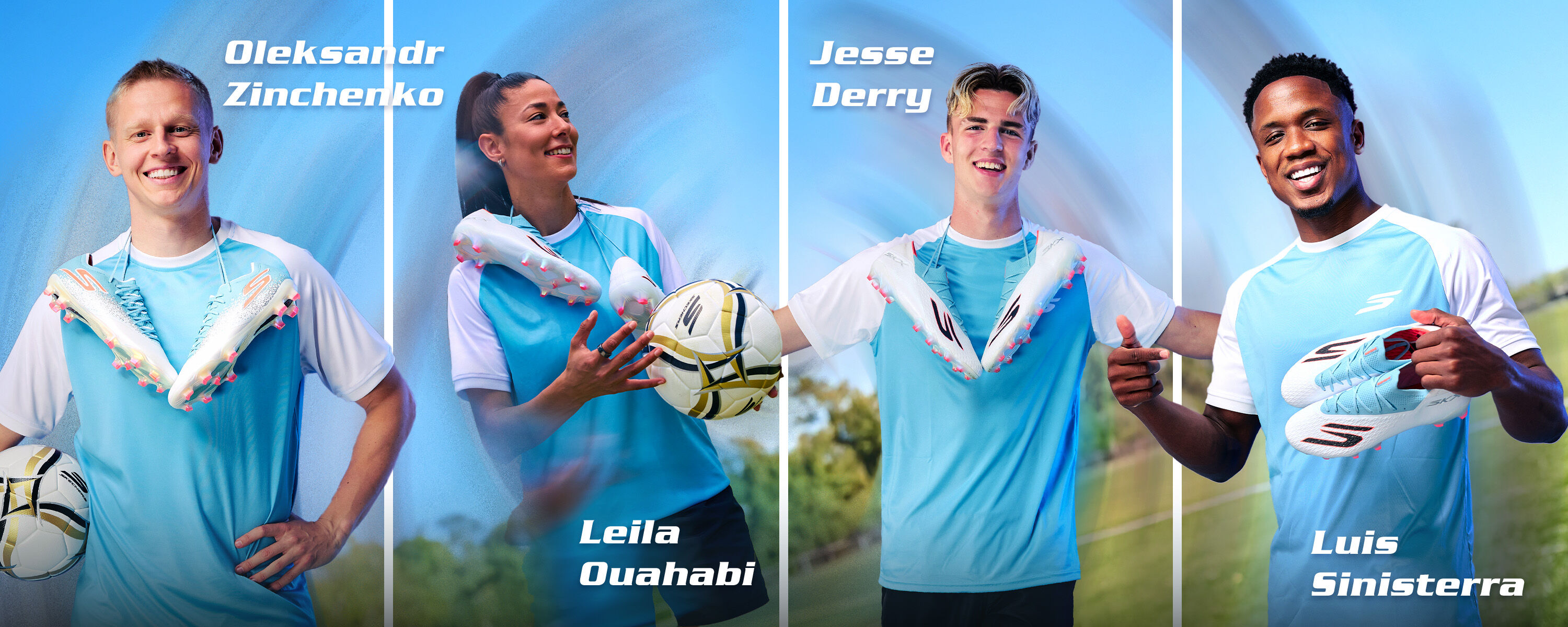 Skechers Football Ambassadors Players 